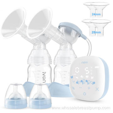 Professional Blue Electronic Silicone Breast Pump